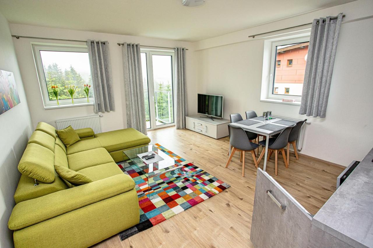 Green Apartment Klinovec By Mountain Ways Loučná pod Klínovcem Εξωτερικό φωτογραφία